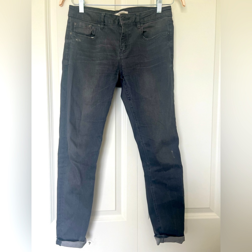 Zara Woman Premium Denim Collection Gray Jeans